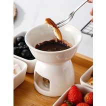 멜팅팟 중탕기 퐁듀세트 fondue 초콜릿 치즈퐁듀 워머 디핑 치즈 멜팅 딸기퐁듀 초코렛, 단일사이즈, F2022