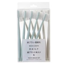 작은헤드칫솔 소두 소프트 털 홈 룩 칫솔커버 커플 마카롱 보리 짚 3839482088, 소두소프트털10개포장주인이칫솔_허브맛치약2개