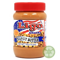푸드올마켓_ 리고 땅콩버터 510g-Chunky, 510g, 1개