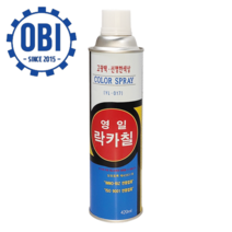 영일 락카 스프레이 420ml 27종, 진밤색, 1개