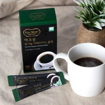 에코몽 유기농 아메리카노 블랙 커피스틱 100개