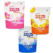 꽃냄새 식물성분 저자극 빨래세제 3개 살림템 향이좋은, 리필 핑크로즈