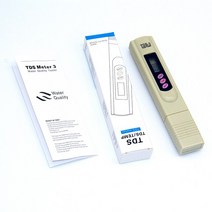 TDS측정기 휴대용 펜 TDS 테스터 디지털 물 미터 필터 측정 수질 순도, [01] TDS-3