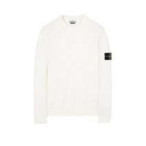 스톤 아일랜드 [명품]21FW 스톤아일랜드 와펜 패치 라운드 니트 아이보..