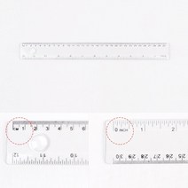 플라스틱 30cm자 사무용 30센치 자 사무용품 문구 비품, 투명30cm자