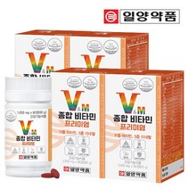 일양약품 종합 멀티 비타민 미네랄 프리미엄, 60정 x 4개