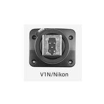 Godox V1 핫 슈 장착 발 수정 호환 Godox 스피드 라이트 V1 V1C V1N V1S V1F V1O V1P 플래시 핫 슈 교체 액세서리, For Nikon