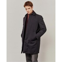 DAKS MAN [20FW 닥스 남성]네이비 울 100 스톰 구스다운 트렌치 코트_DMTR0D051N3