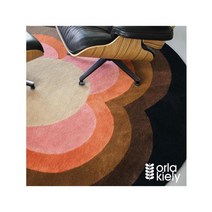 영국 올라케일리 선플라워 라운드 수입카페트 M-사이즈 CP210034PI
