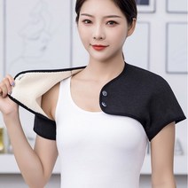 여성 뽀글이 양털 기모 안감 어깨 담요 숄 시린 어깨 워머 보호대