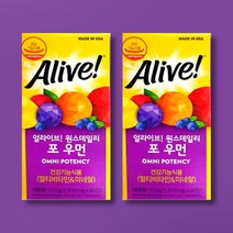 네 츄럴라이프 얼라이브 원스데일리 포 우먼 60정 2박스, 상세페이지 참조, 상세페이지 참조