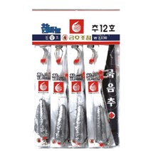 피싱파트너 금호조침 원투용 묶음추16호 20호 25호 30호 바다원투채비