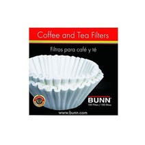 BUNN 커피 필터 10/12컵 크기 필터 100개/팩 흰색