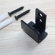 슬라이딩 도어 플로어 가이드 블랙 옷장 도어 가이드 슬라이딩 도어 용 바닥 장착 하단 트랙 가이드 e7cb 설치 용이