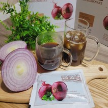 늘푸른식품 무안 빨간양파즙 120팩 110ml 국산양파100% 겉 껍질 통째추출, 자색양파즙 120포