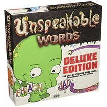 Playroom Entertainment Unspeakable Words Deluxe Edition 크툴루의 부름 워드 카드 게임 : 장난감 및, 단일옵션