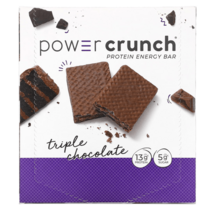 BNRG 파워 크런치 프로틴 에너지바 트리플 초콜릿 12개 각40g(14oz), 스모어