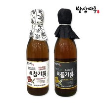 광천김 통깨100 참기름 350ml + 들기름 350ml, [밥상마루] 참기름 350ml + 들기름 350ml