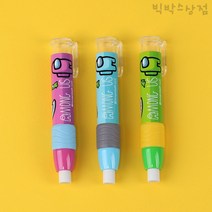 어몽어스 캐릭터 샤프식 지우개 3p세트(랜덤발송) 127774