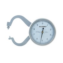 다이얼캘리퍼게이지 BD-A10 둥근면렌즈 둥근면측정 두께게이지 블루텍 토탈공구