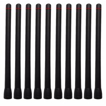 10pcs FA-SC55V VHF icom 라디오 용 IC-F1000 F16 F33G F3026 F14 F15S F3002 F3021 F3063 F3161 F70 IC-V88, 하나, 검은 색