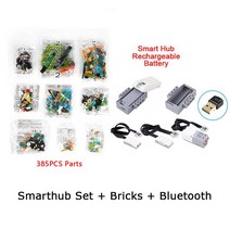 Wedo 2.0 스팀 교육 로봇 건설 코어 세트 3 세대 업그레이드 개 신제품, 03 No battery Set C