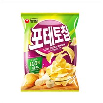 -농심포테토칩샤워크림어니언 60gx20개 [1BOX], 상세페이지 참조