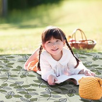 소풍 돗자리 방수 매트 야외 휴대용 텐트 캠핑 여름 매트 돗자리 소품 준비물 여행용, 조민템 쿠팡 그린 리프