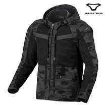 마크나 치녹 자켓 1653316 / MACNA CHINOOK JACKET / 오토바이 후드 자켓 / 보호대 내장 투어링 라이더자켓, 3XL, BLACK CAMO(180)