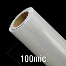 PET필름 투명필름 아스테이지 비접착 12~250mic 다양한 폭/길이 폴리에스터필름, PET 투명필름, 12mic 600mmx500M