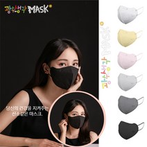 국산 4겹 프리미엄 KF94 2D(새부리형) 마스크 광수생각(5매입)100매 귀편한 숨편한 보풀없는, 흰색(대형)100매