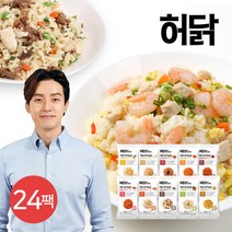 [허닭] 닭가슴살 곤약 볶음밥 24팩, 옵션:13_불닭곤약볶음밥 24팩, 상세 설명 참조