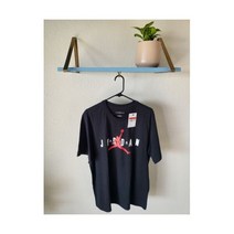 신상품 에어 조던 점프맨 티셔츠 라지 라운드 반팔