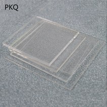 대형아크릴판 조명용아크릴 얇은아크릴판 3mm 두께 미니 투명 보드 셔터 하드웨어 플레이트 클레이 플렉시 유리 perspex 시트 도구 5x5cm6x6cm, 30x30cm-2개