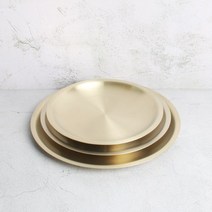 DS 티타늄 전원형 접시 3size, 3호(DS-9584)