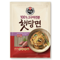 CJ 백설 100% 고구마 전분 햇 당면 500g 1개, 5개