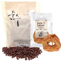 순수 오리고기 사료 1kg(200gX5개) 진짜잘먹는사료 +터키츄M2개증정!