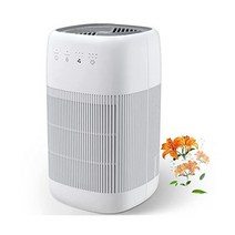 공기 청정기 및 제습기 1개 Afloia Q10 트루 헤파 청정기 H13 HEPA 필터 공기 청정기와 결합된 소형 제습기 가정 침실 욕실용 반려동물 냄새 먼지 연기 제거, 화이트.