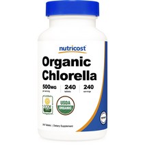뉴트리코스트 클로렐라 500mg 타블렛, 240개입, 1개, 240정