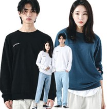 남성 여성 오버핏 기본 맨투맨 베이직 남녀공용 무지 단색 봄 가을 티셔츠 상의 트레이닝 추리닝 남자 여자