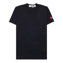 꼼데가르송 [라벨루쏘] [꼼데가르송] P1T328 BLACK 남성 인베이더 슬리브 티셔츠