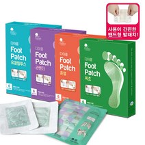 에센스네이쳐 다아름 밴드형 발패치 6매입 4종 모음, 라벤더