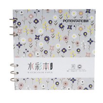 아르쉬 수채화지 아르쉬지 POTENTATE 300g 코튼 수채화 스케치북 휴대용 접이식 손 원장 미술 학생 사각형 포켓 그림 책 용품
