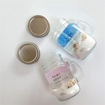 [달빛마녀캔들] 손잡이(2set) 바다 젤캔들 만들기키트, 복숭아 블루, 복숭아/블루