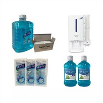 가글 애니가글 가글액 1.5L 디스펜서 업소용가글, 가글set1.5Lx6EA가글컵720EA