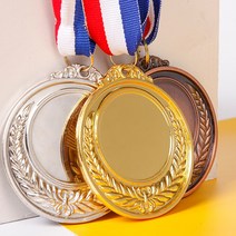 디엠몰 그에게주어지는 합격목걸이 숫자 무지 칭찬 메달 축하 상목걸이 금은동목걸이, 1P, 동메달