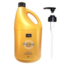 미쟝센 대용량 샤이닝 샴푸 4.2kg+(펌프) 업소용샴푸, 2개, 4.2kg