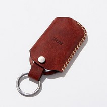 [바보사랑] 호즈 스팅어 스마트키케이스 자동차 가죽 차키홀더, 색상:K04-골드올리브