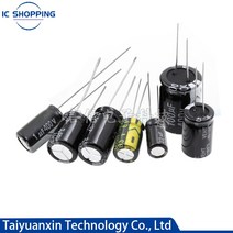 100V 160V 200V 250V 400V 450V 알루미늄 전해 콘덴서 1 2.2 3.3 4.7 10 22 33 47 68 100 120 150 220 330 470 1000, 55 400V8.2UF 20PCS