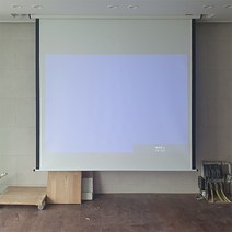 YCNS 가벼운 알루미늄케이스 적용 라이트 전동 노출스크린 롤스크린 빔스크린, 05) 유선스위치 + 무선리모컨 작동방식 100인치